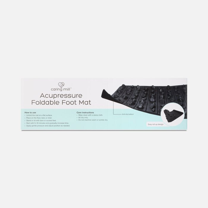 Caring Mill™ Acupressure Foldable Foot Mat, , large