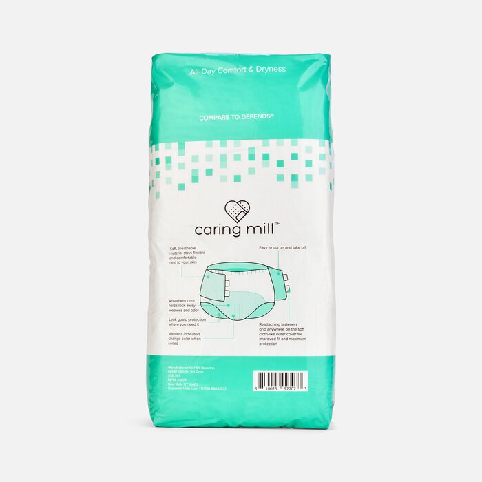 Caring Mill™ Fitted Disposable Briefs, , large