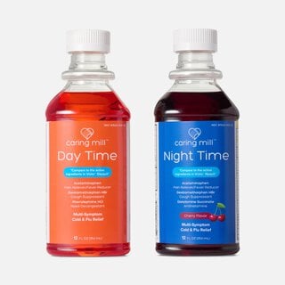 Caring Mill™ Day & Night Cold & Flu Relief Liquid Combo Pack, Original, 12oz