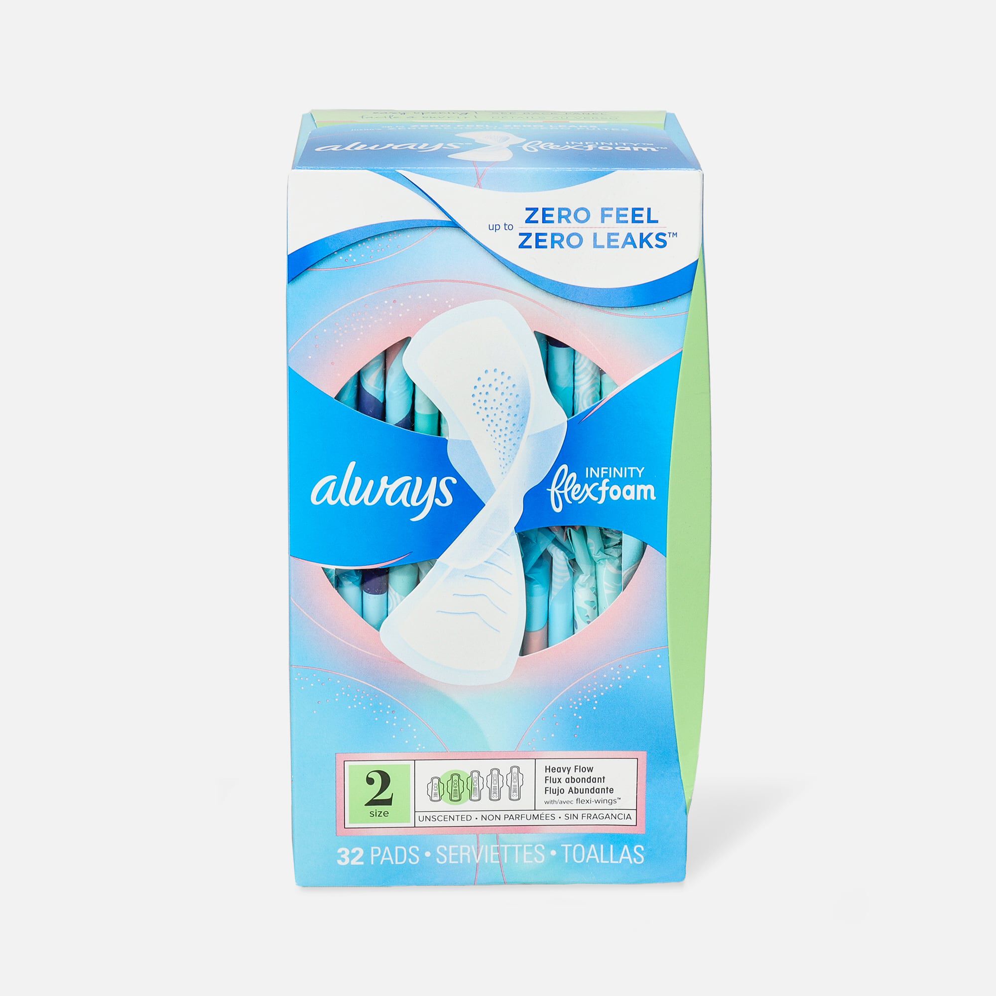 Always Infinity FlexFoam Pads with Wing, Unscented, , large