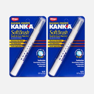Kank-A Maximum Strength Soft Brush Tooth and Gum Pain Gel (2-Pack), , large
