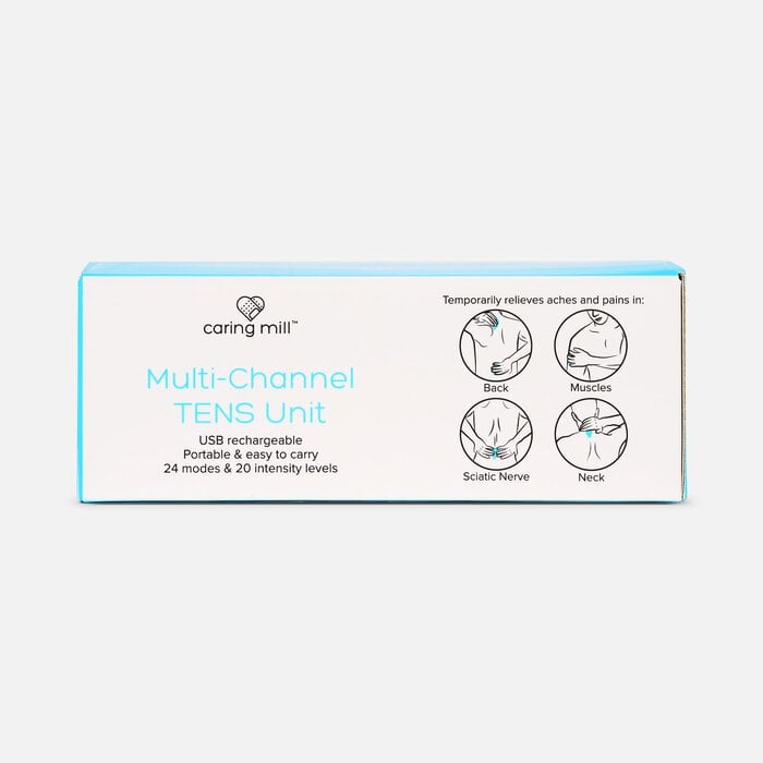 Caring Mill™ Multi-Channel Pain Relief Pro TENs Unit, , large