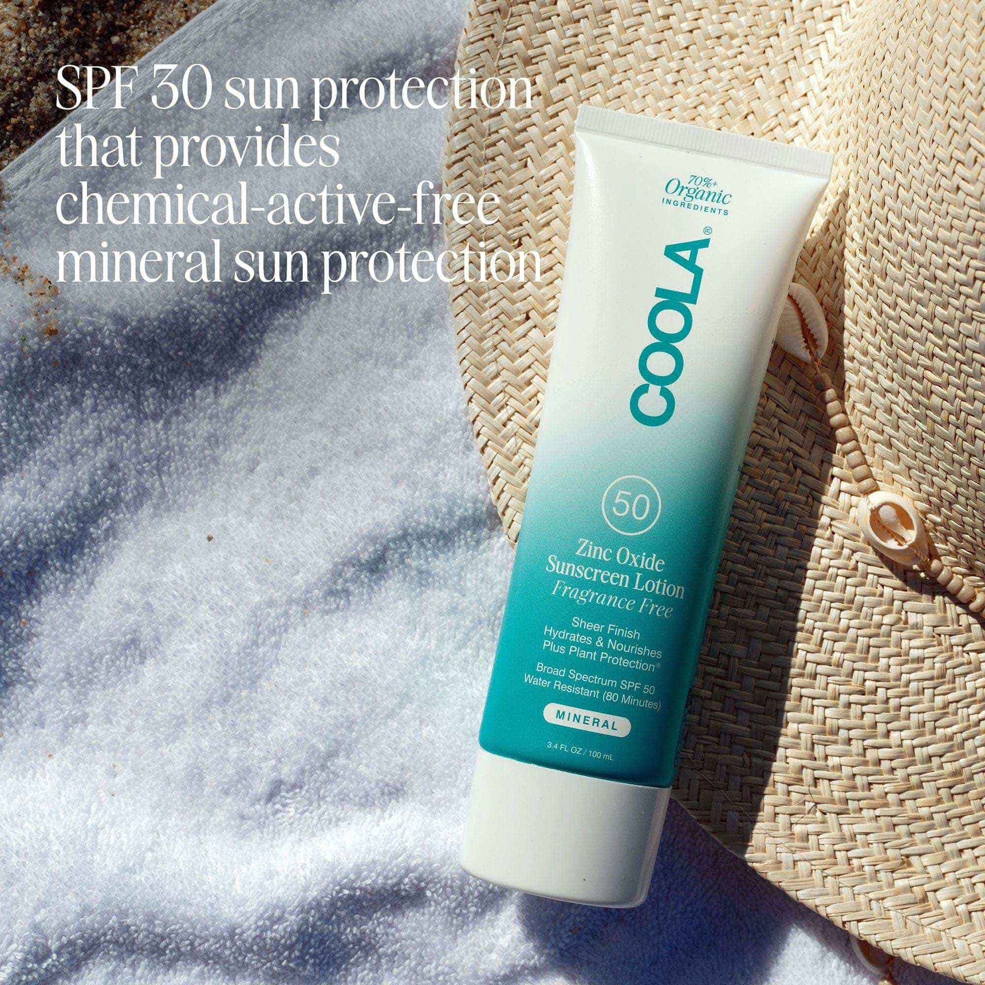 COOLA® Mineral Body Organic Sunscreen Lotion, , large