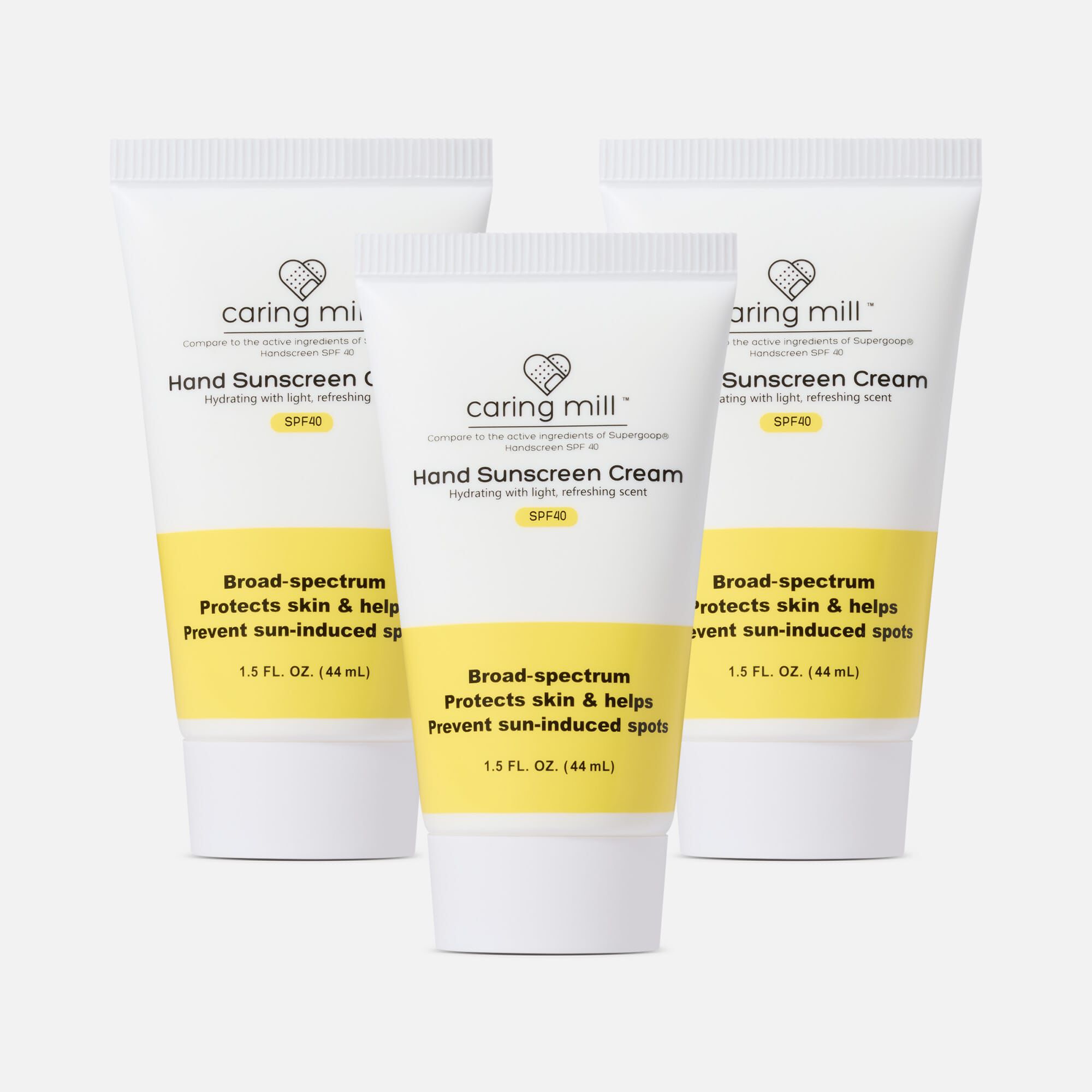 Caring Mill™ Hand Cream with SPF 40, 1.5 oz.  (3 pack), , large