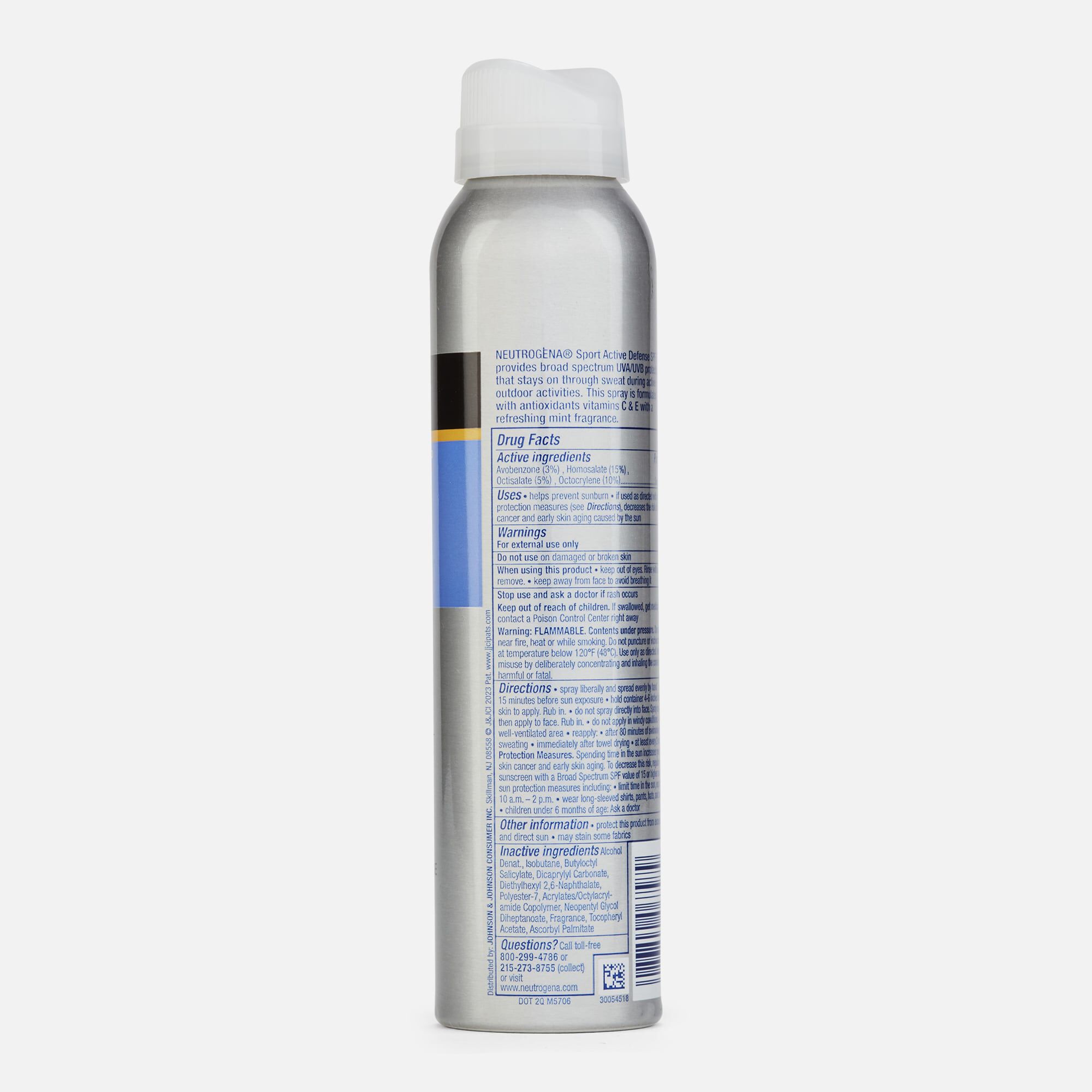 Neutrogena Sport Body Sunscreen Spray, 5 oz., , large