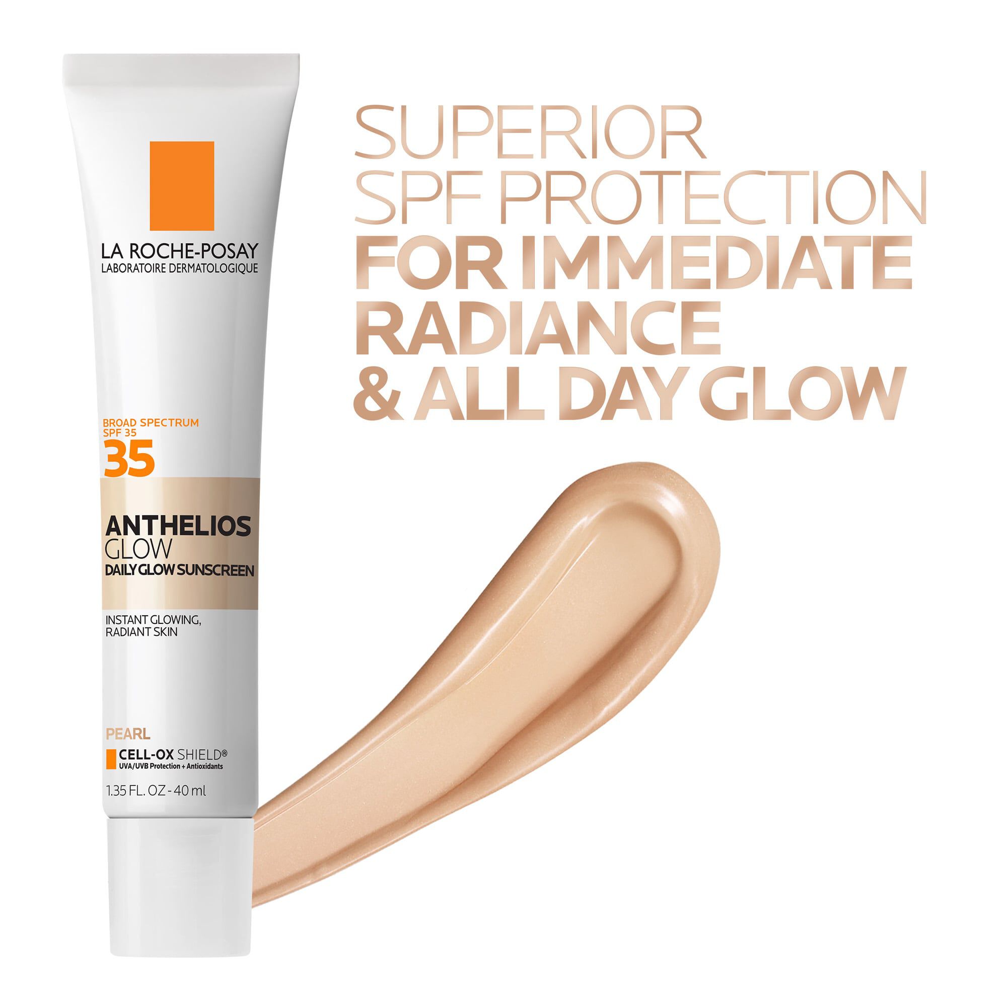 La Roche-Posay Anthelios Glow Sunscreen SPF 35, 1.35 fl. oz., , large