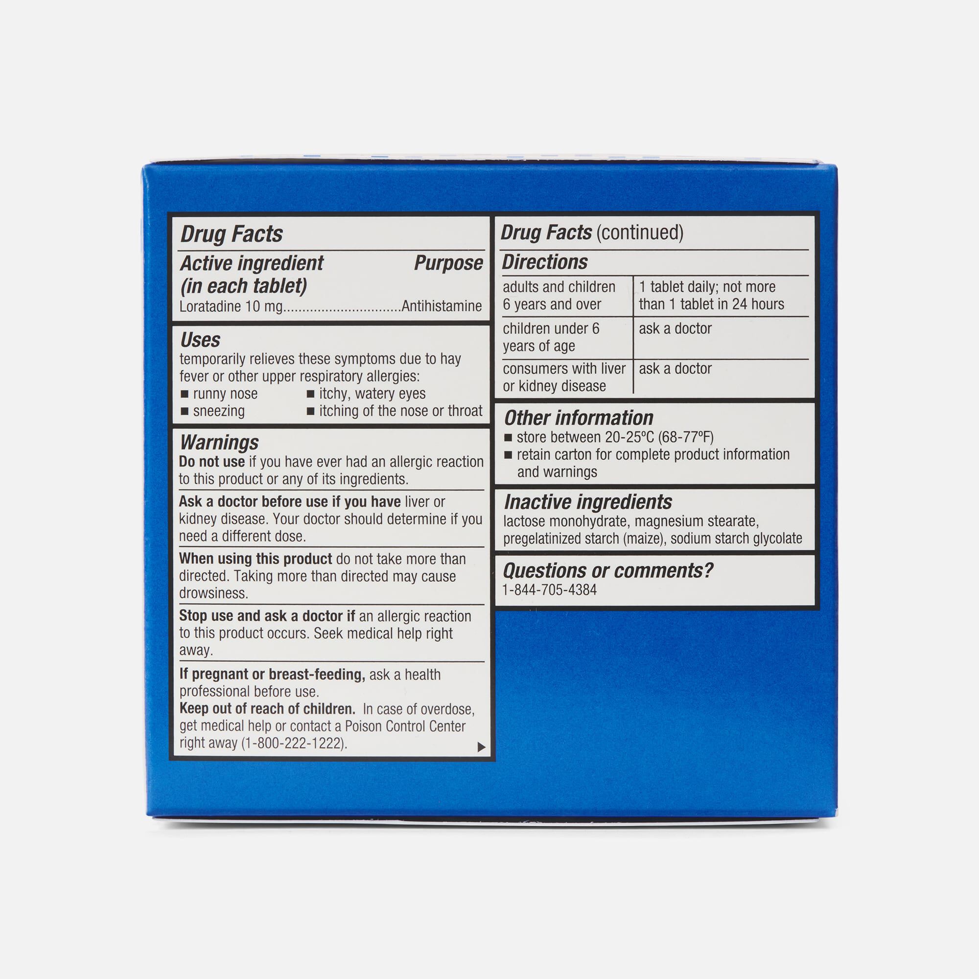 Caring Mill™ Allergy Relief Loratadine Tablets, 90 ct., , large