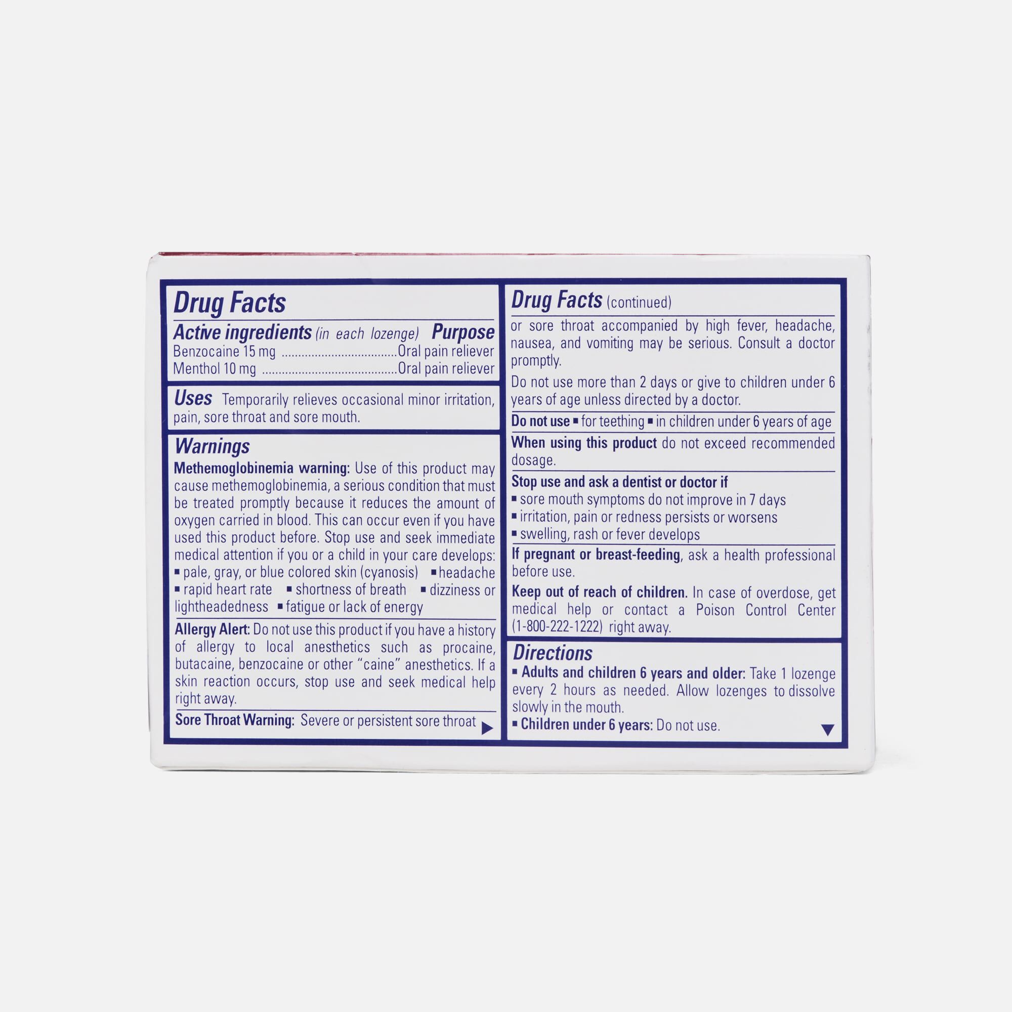 Chloraseptic Max, Wild Berries, Sore Throat Lozenges, 15 ct., , large