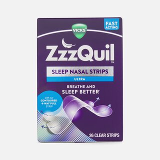 Vicks ZzzQuil Sleep Ultra Nasal Strips, 26 ct., , large