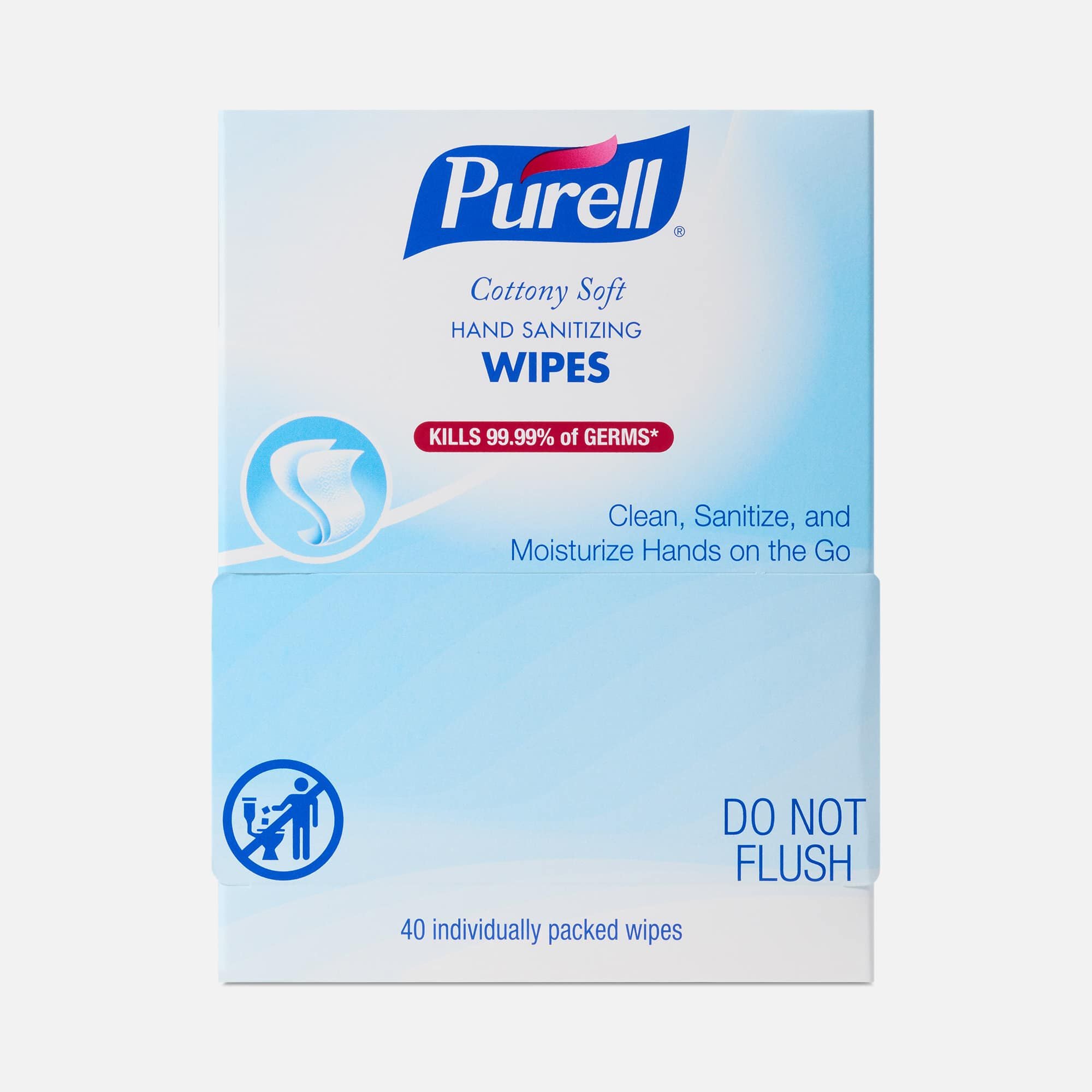 Purell Cottony Soft Hand Sanitizing Wipes, 24 ct., , large