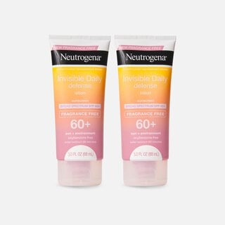 Neutrogena Invisible Defense Fragrance-Free Lotion SPF 60+, 3 oz. (2-Pack), , large