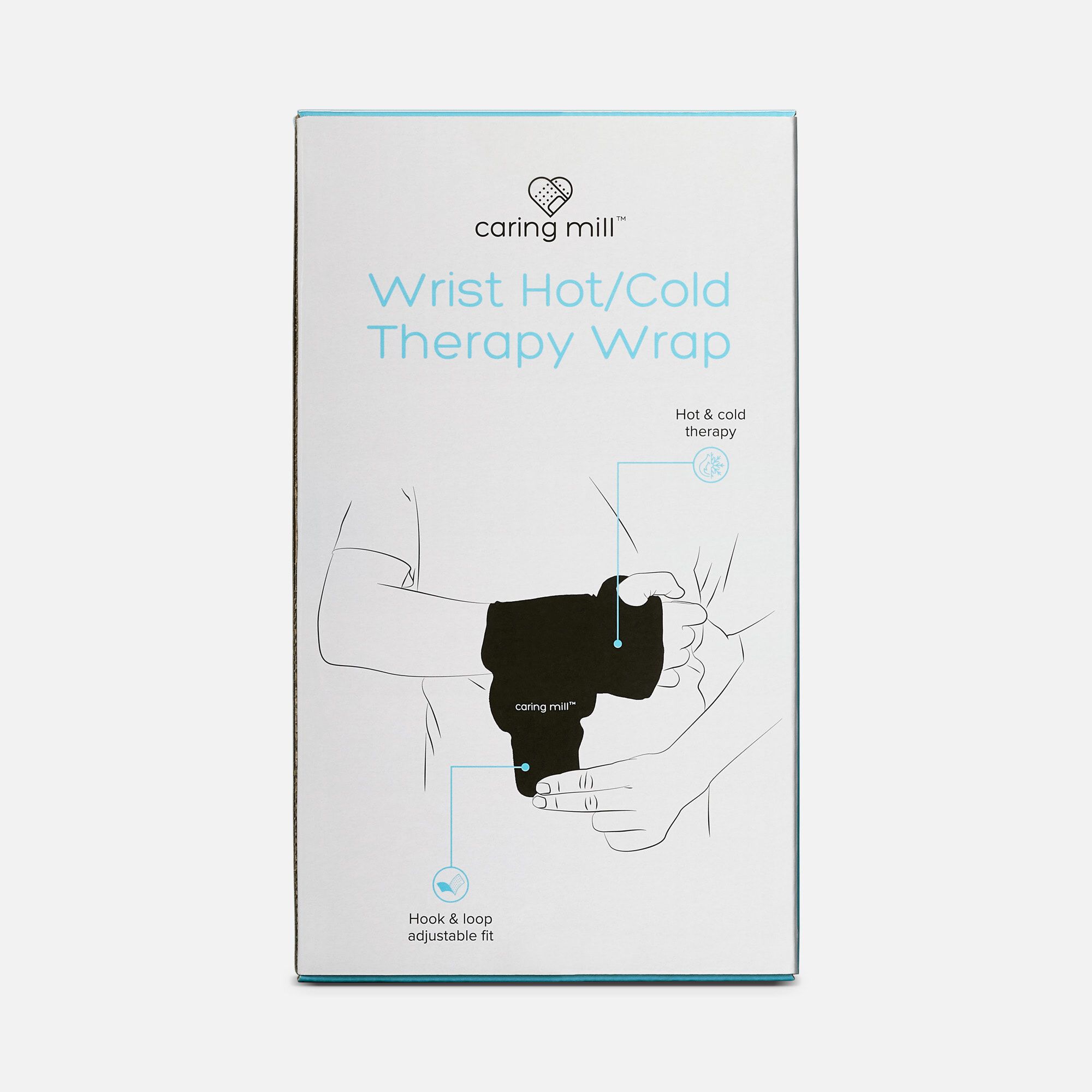 Caring Mill™ Wrist Hot/Cold Therapy Wrap, Set of 2, , large