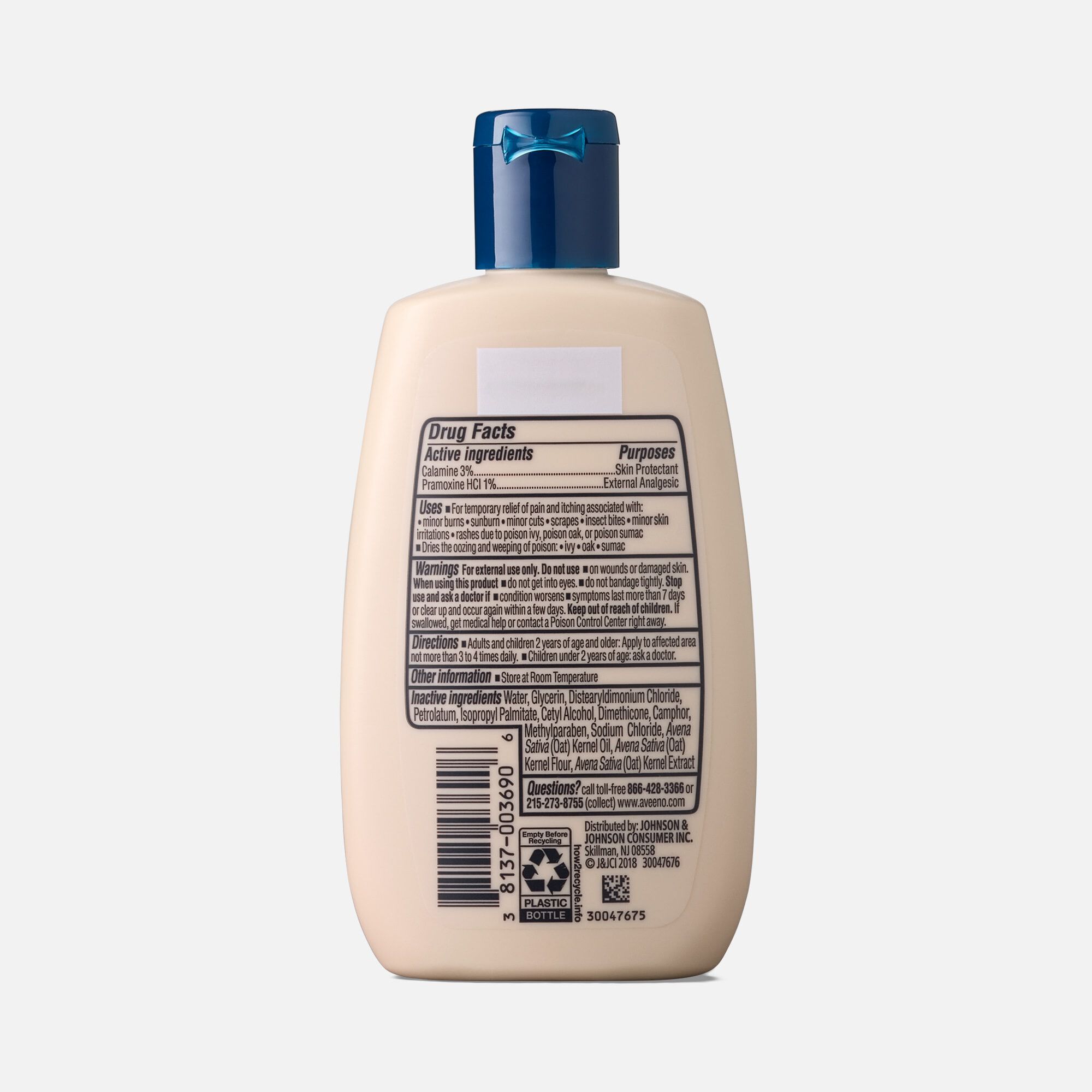 Aveeno Anti-Itch Concentrated Lotion with Calamine and Triple Oat Complex, 4 fl oz., , large