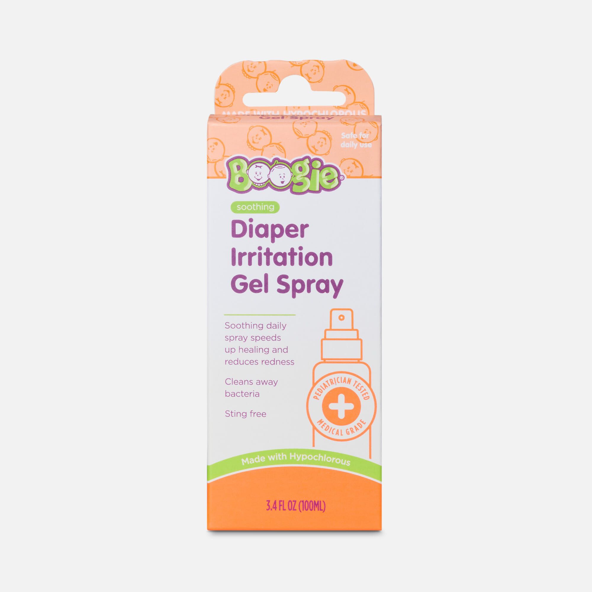 Boogie® Diaper Irritation Gel Spray, 3.4 fl. oz.