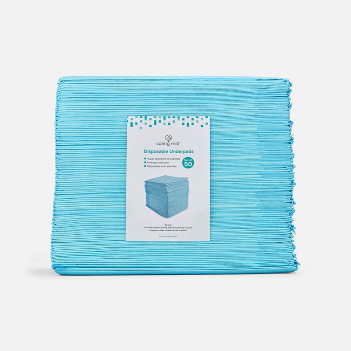 Caring Mill™ Disposable Underpads, 23" x 36", 50 ct., , large