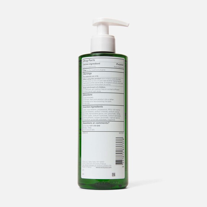 Vichy Normaderm PhytoAction Daily Deep Cleansing Gel with Salicylic Acid, , large