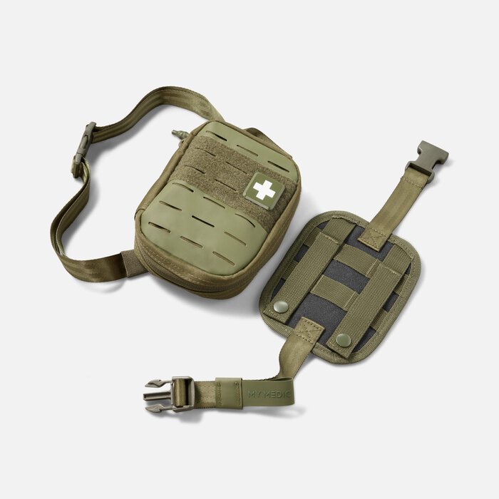 My Medic® Sidekick Individual First-aid Kit, Standard, Green, large