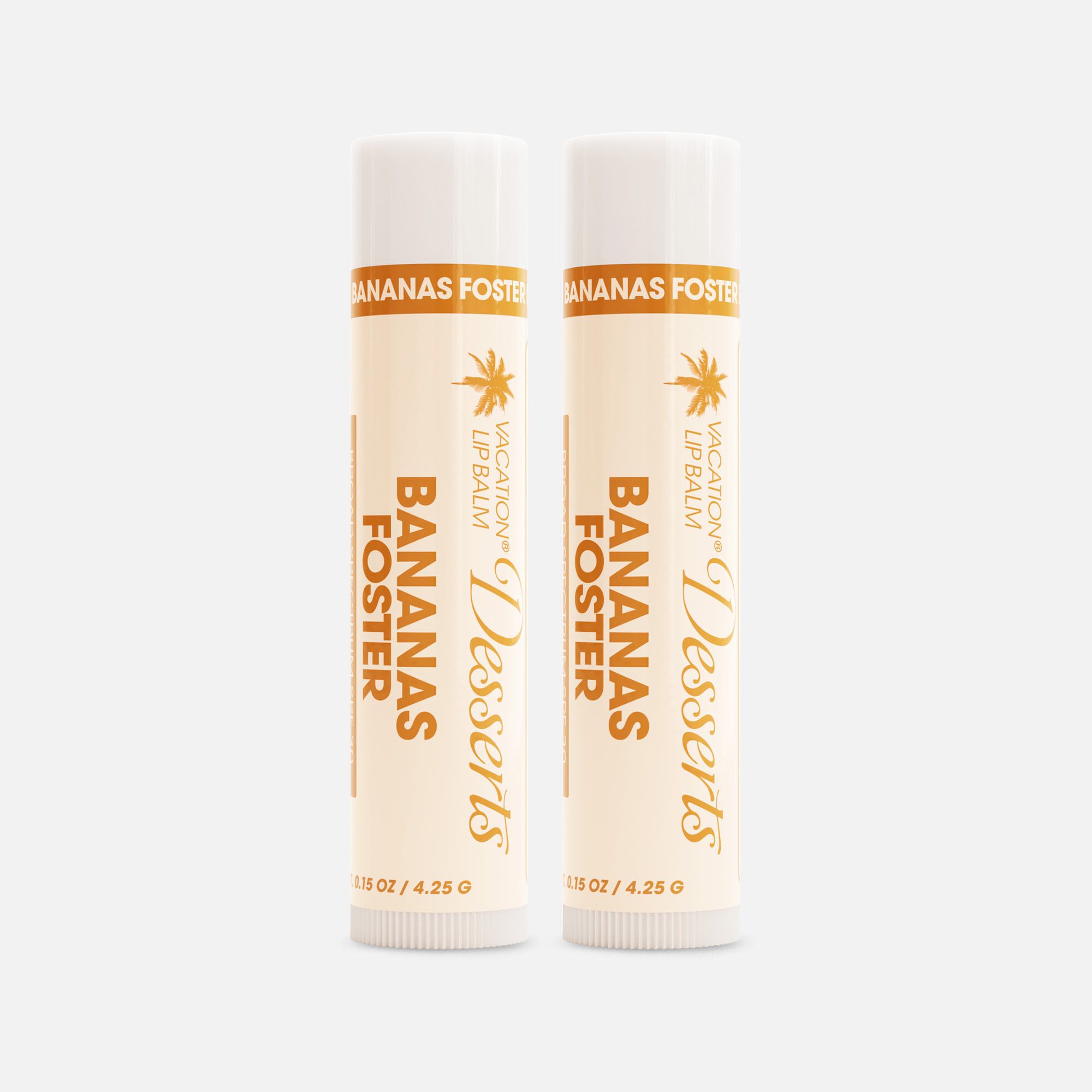 Vacation Bananas Foster Lip Balm Sunscreen, SPF 30, 0.15 oz. (2