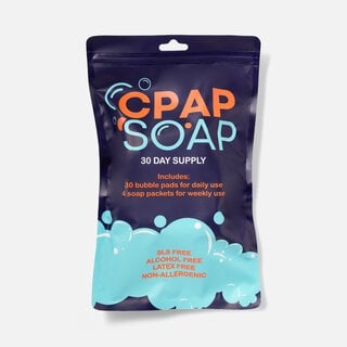 Liviliti CPAP Soap Bubble Pads and Soap Packets Kit, 30-Day Supply, , large