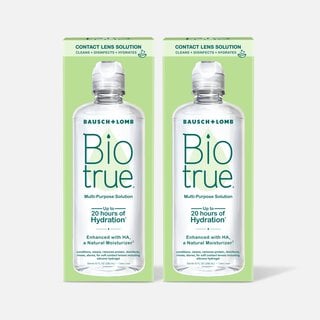 Bausch + Lomb Biotrue Multi-Purpose Solution for Soft Contact Lenses, 10 fl oz. (2-Pack)