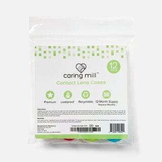 Caring Mill™ Monthly Contact Lens Cases, 12 ct., , large