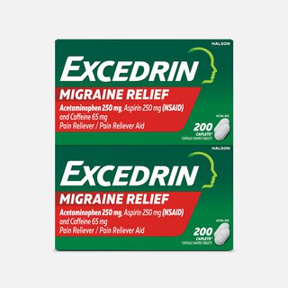 Excedrin Migraine Extra Strength Caplets, 200 ct. (2-Pack), , large