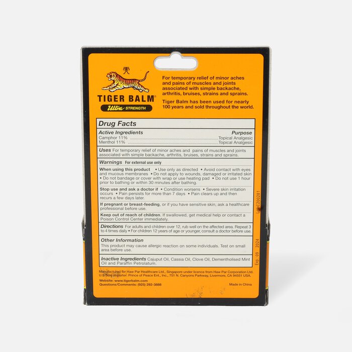 Tiger Balm Ultra Strength Ointment, , large