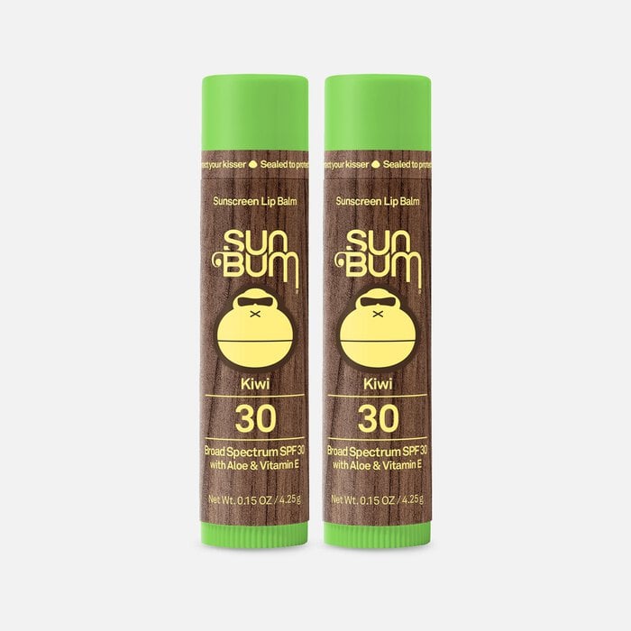 Sun Bum Lip Balm, SPF 30, Kiwi, 0.15 oz. (2-Pack), , large
