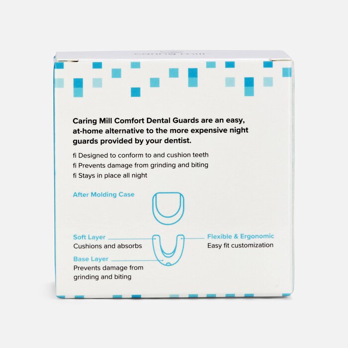 Caring Mill™ Comfort Nighttime Dental Guards – 2 Guards 1 Case, , large