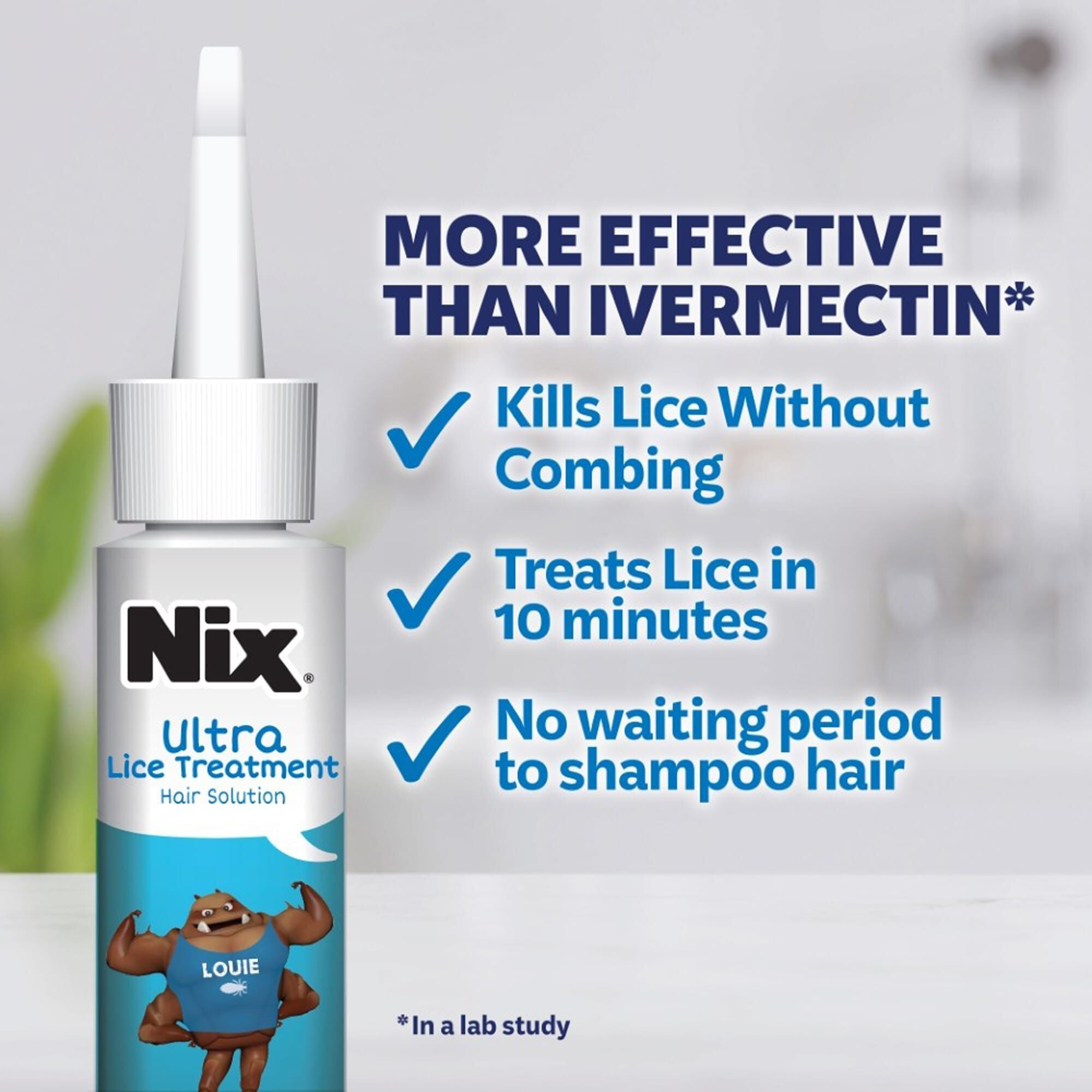 Nix Ultra Super Lice Removal Kit Lice Removal Treatment For Hair and Home, , large