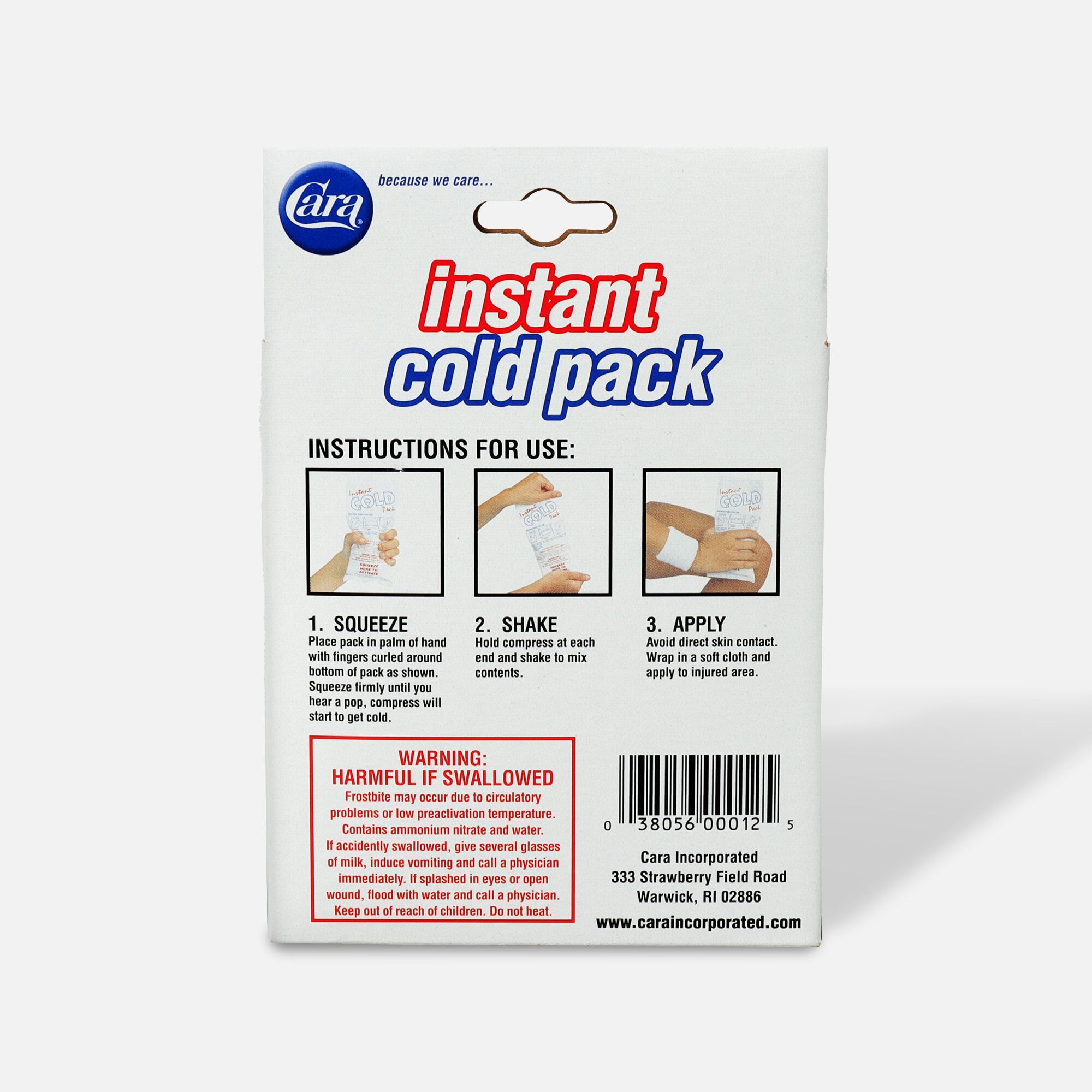 Instant Cold Pack Cara - Twin Pack, , large