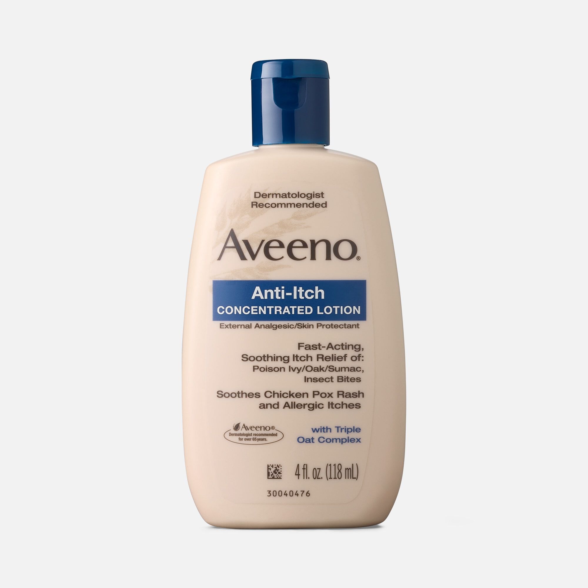Aveeno Anti-Itch Concentrated Lotion with Calamine and Triple Oat Complex, 4 fl oz., , large