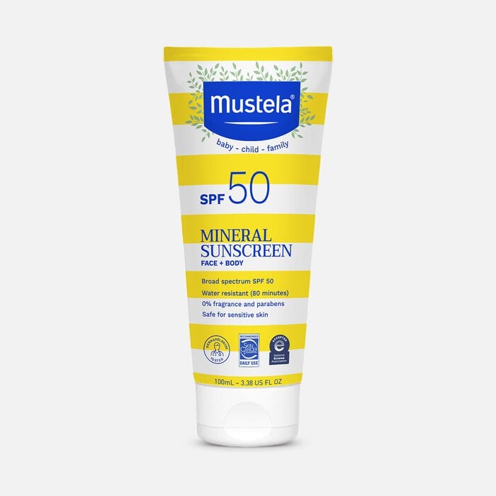 Mustela Mineral Sunscreen Lotion, SPF 50, , large