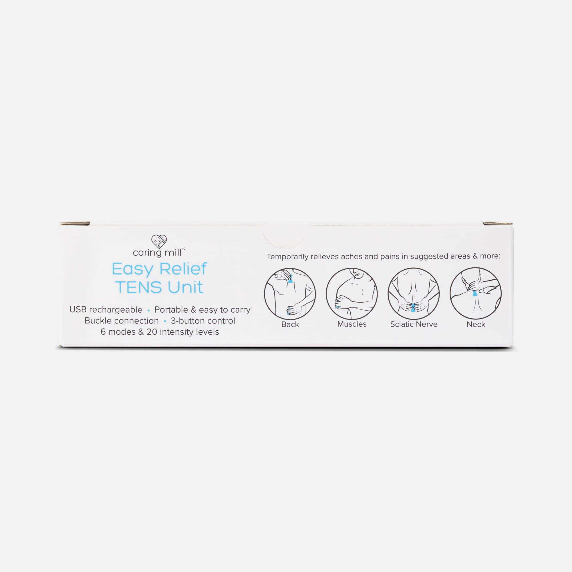 Caring Mill™ Easy Relief TENs Unit with Replacement Pad, , large