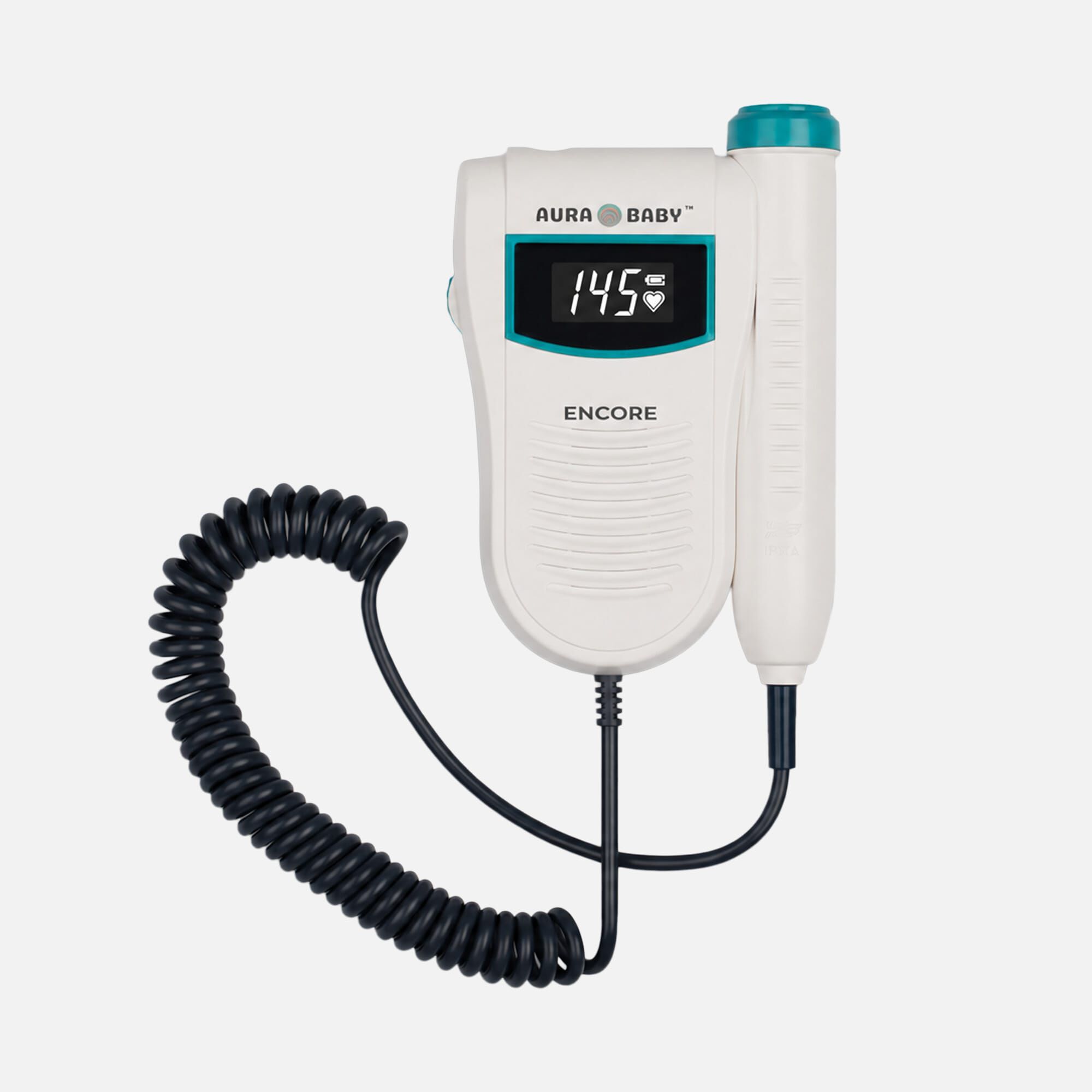 The Official Aura Baby® Encore Plus Fetal Doppler (Orange)