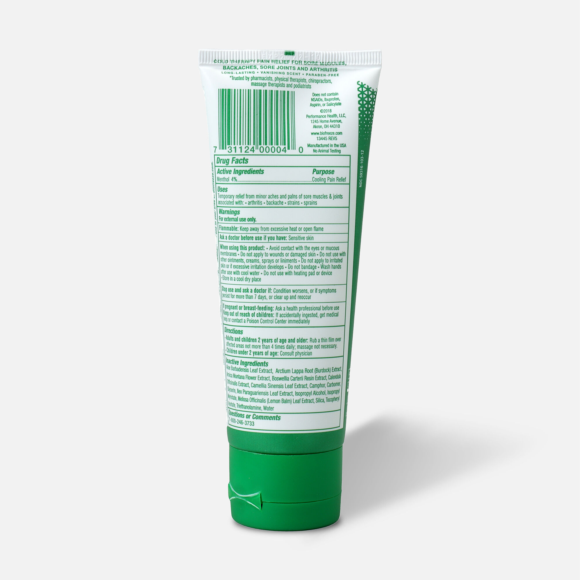 Biofreeze® Pain Relieving Gel, Colorless, 3 oz., , large