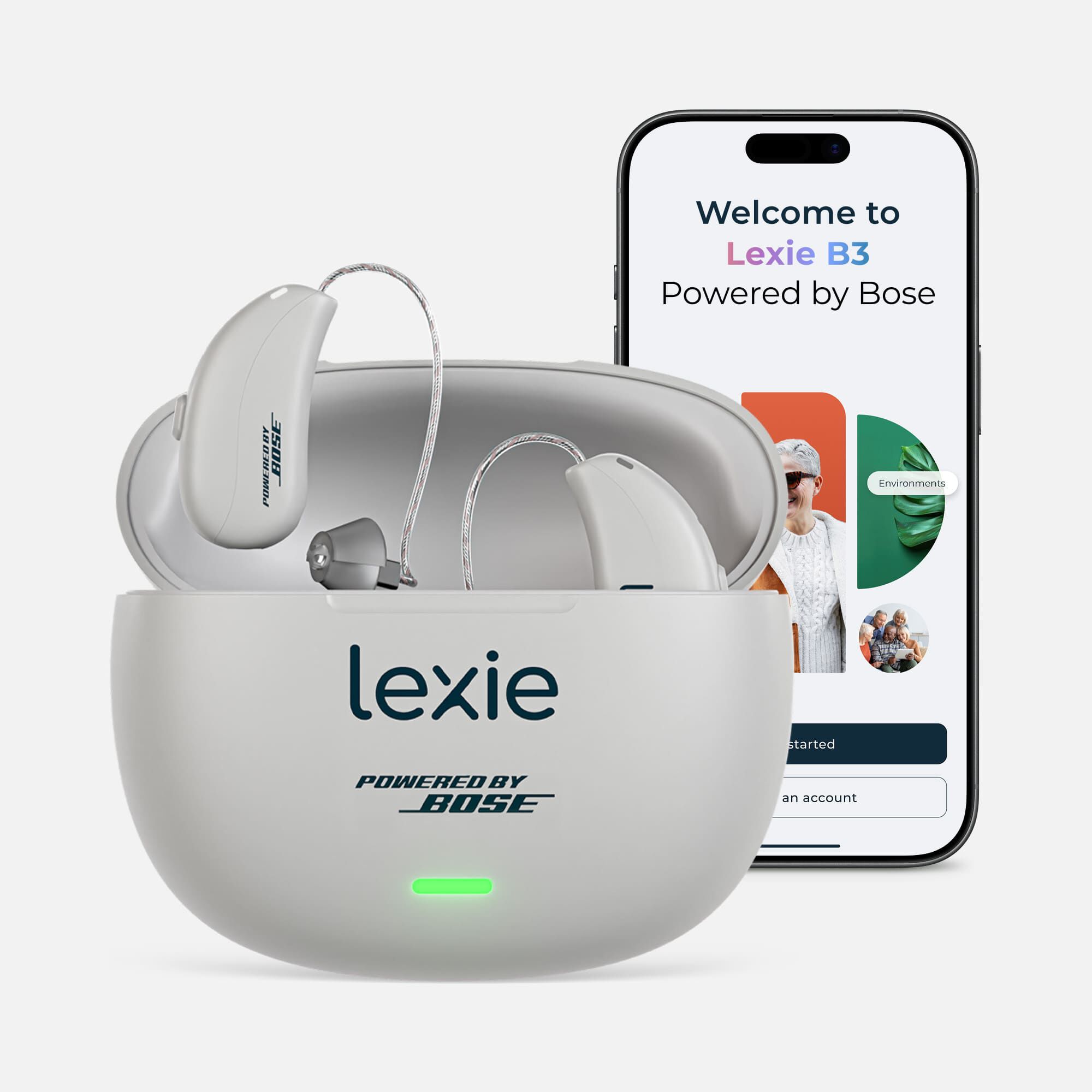 Lexie B3 OTC Hearing Aids Powered by Bose®