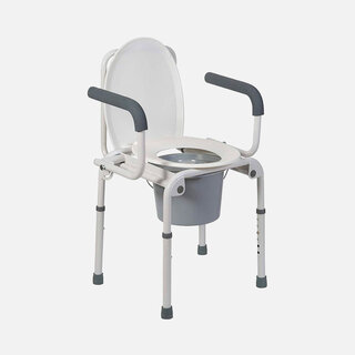 DMI® Steel Drop-Arm Bedside Commode