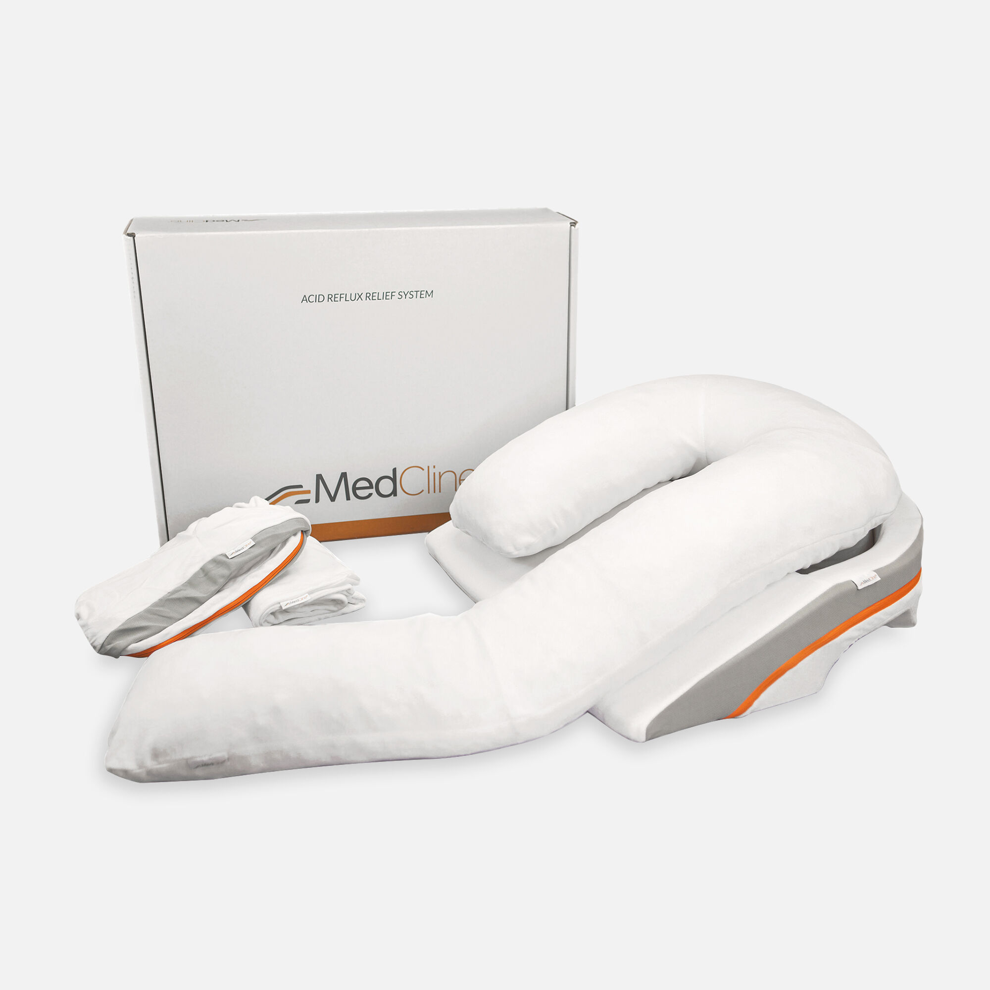MedCline Acid Reflux Relief System + Extra Cases, M
