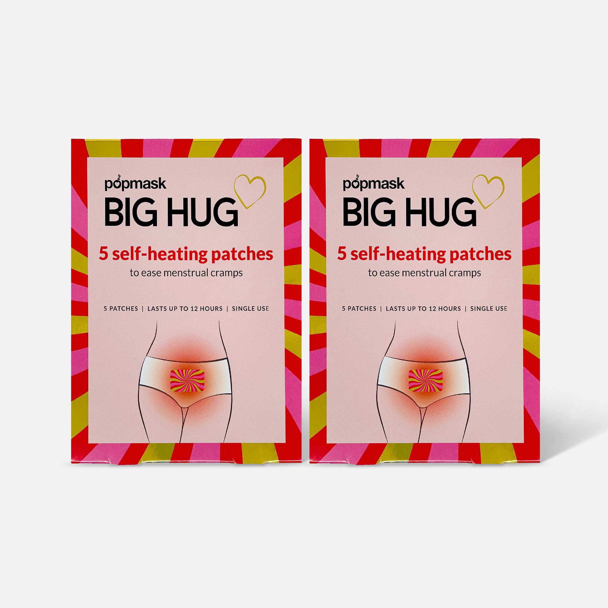 POPMASK BIG HUG Self-Heating Patches, 5 ct. (2-Pack), , large