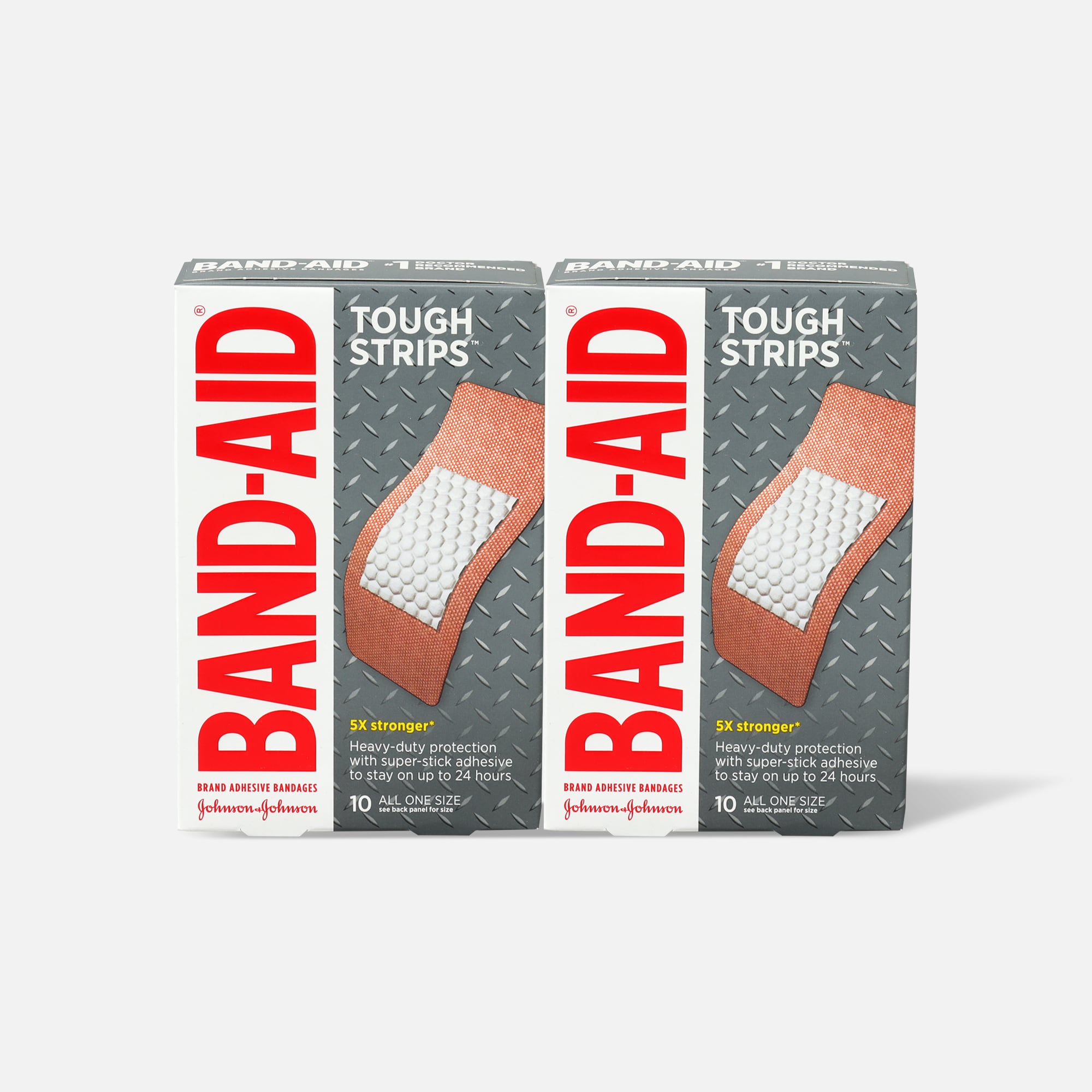 BAND-AID® Tough-Strips, Extra Large, 10 ct. (2-Pack), , large