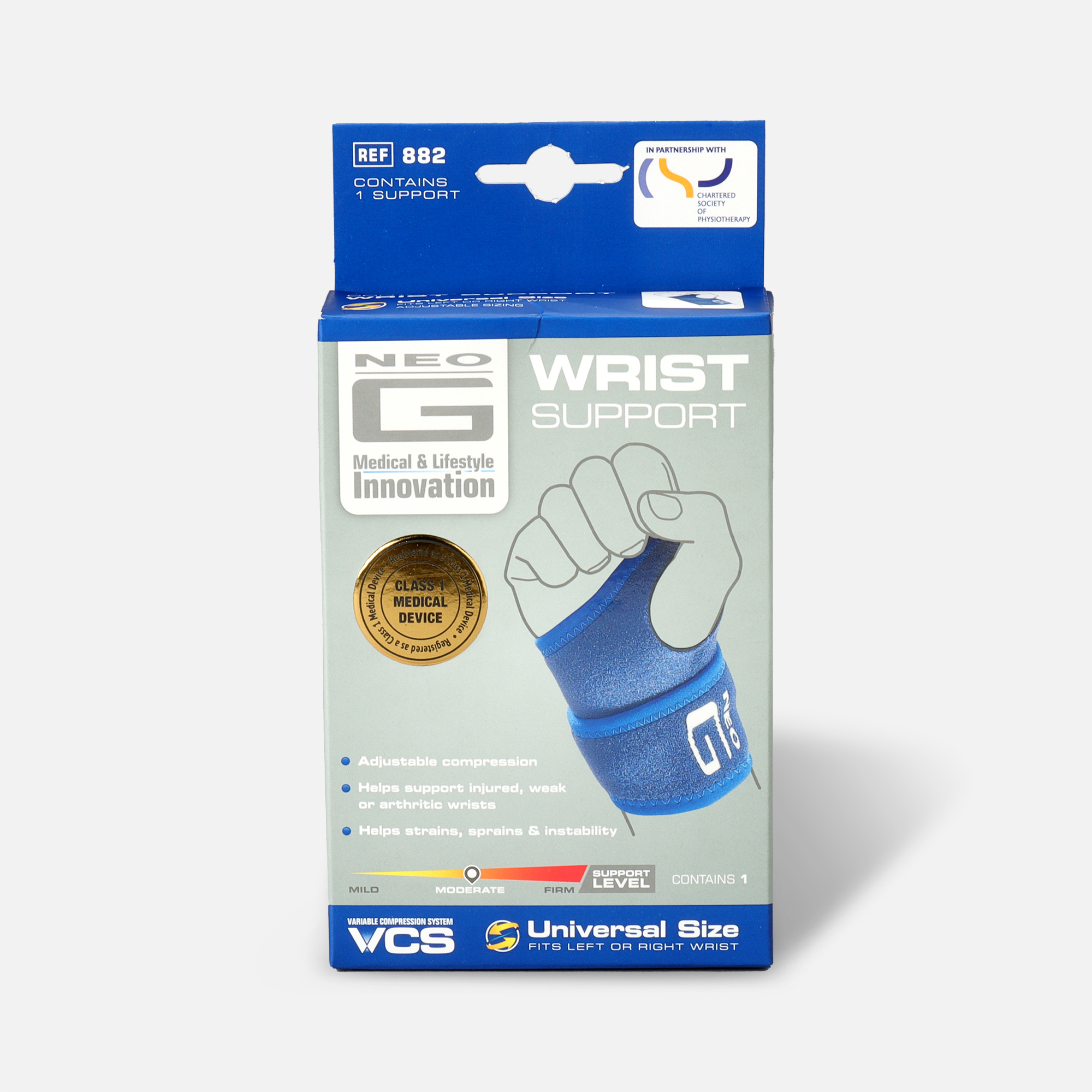 Neo G Wrist Support, One Size, , large