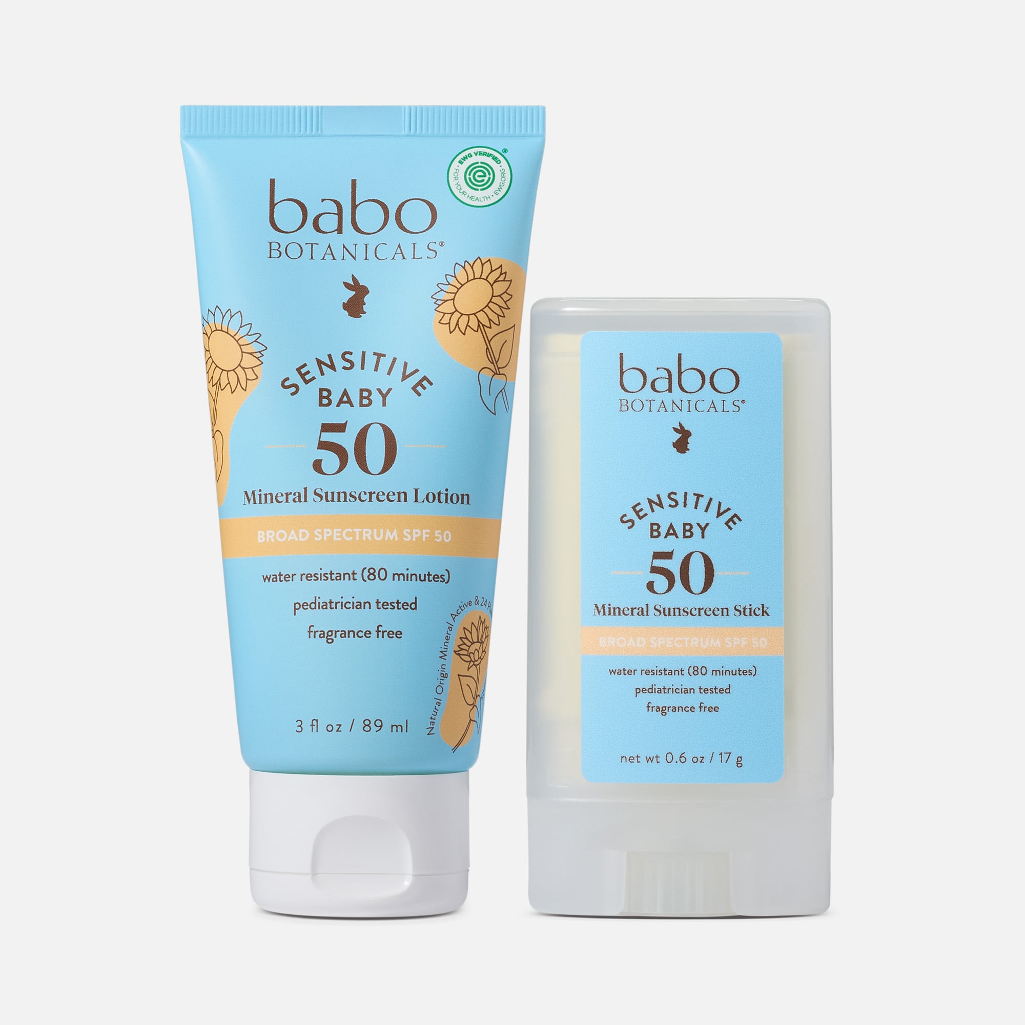 Babo Botanicals Baby Sunscreen Bundle, , large