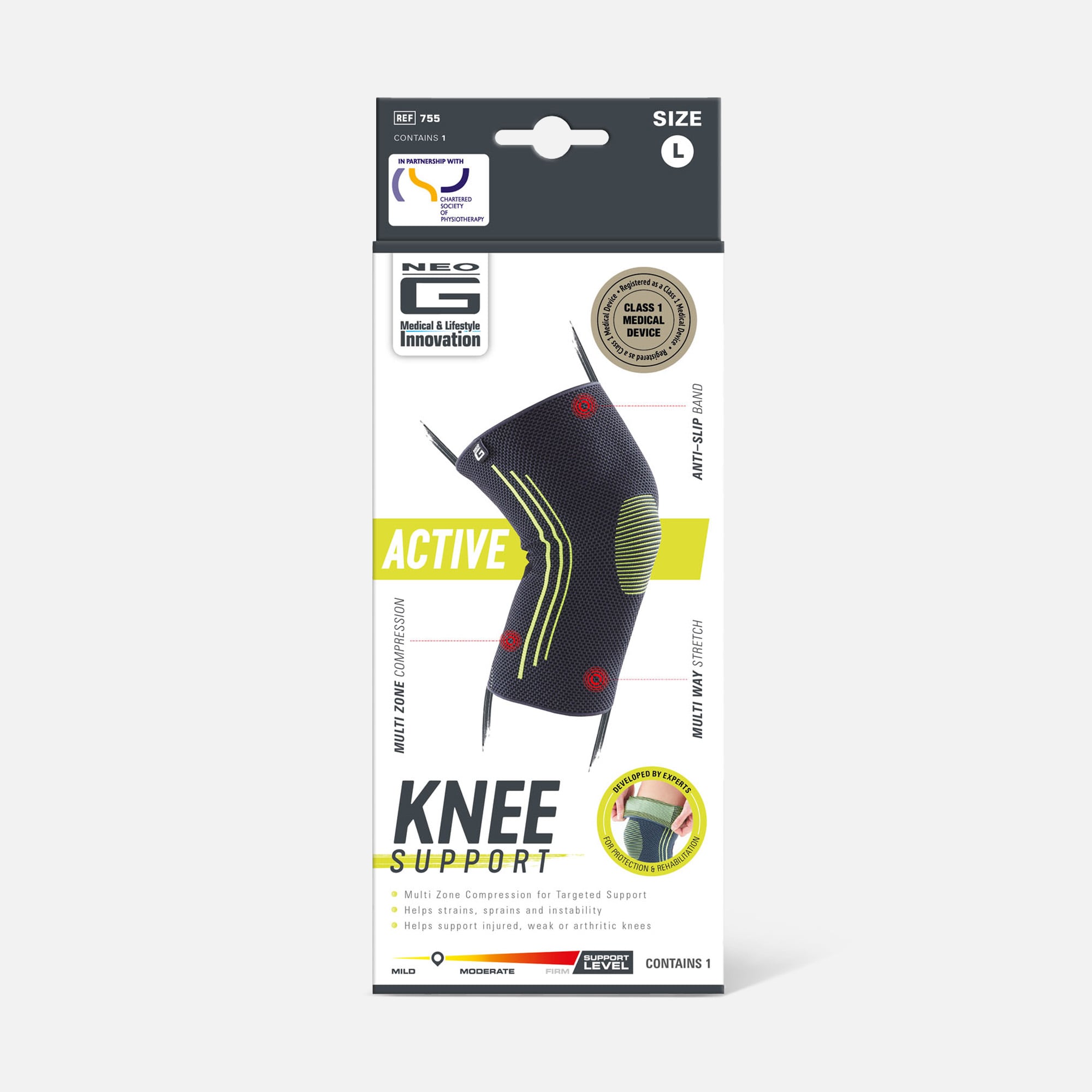 Neo G Active Knee Support, , large