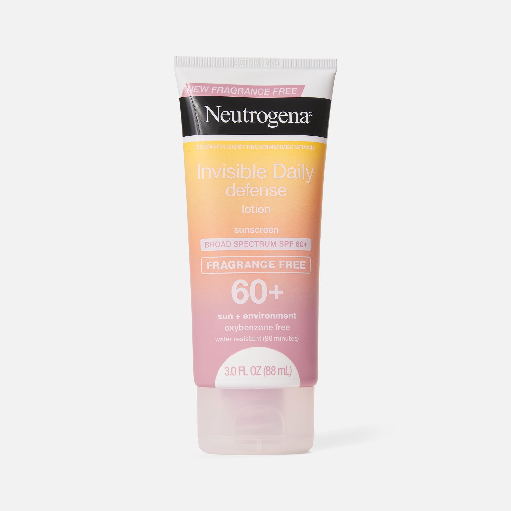 Neutrogena Invisible Defense Fragrance-Free Lotion SPF 60+, 3 oz., , large