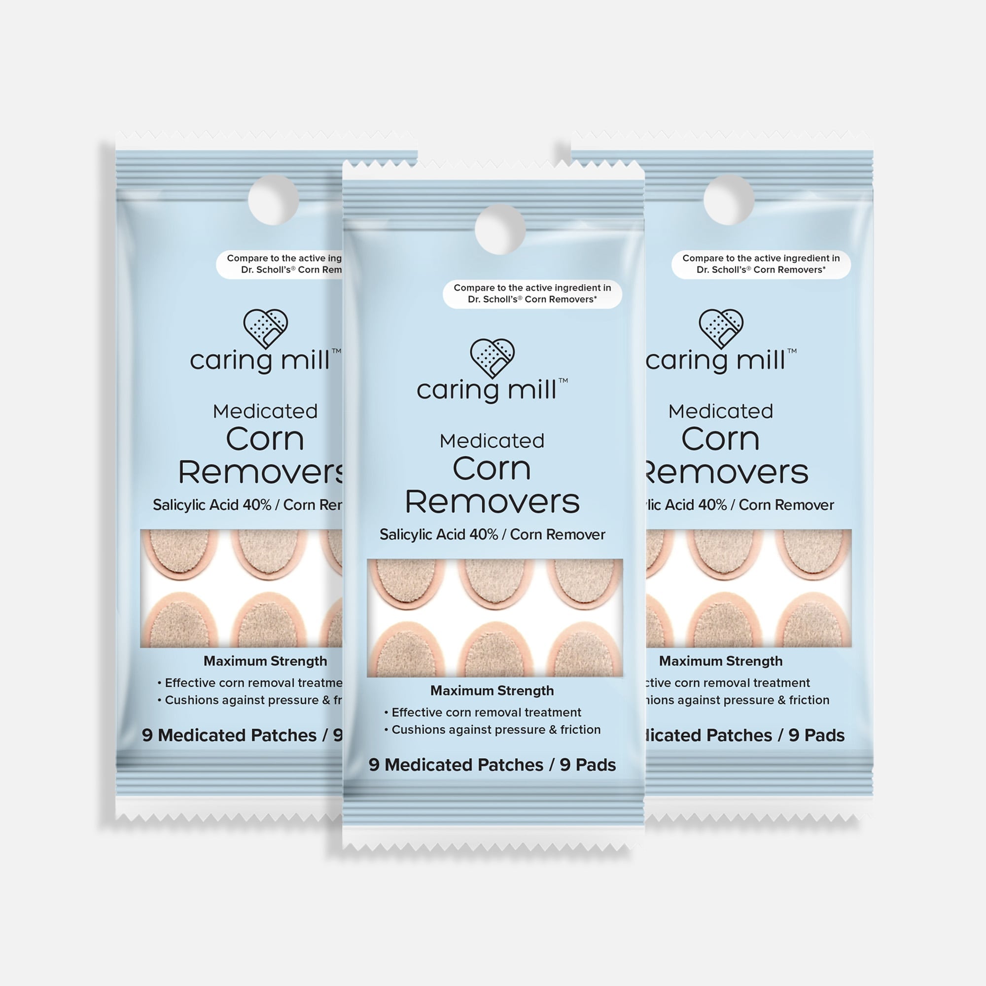 Caring Mill™ Medicated Corn Removers, 9 ct. (3-Pack)