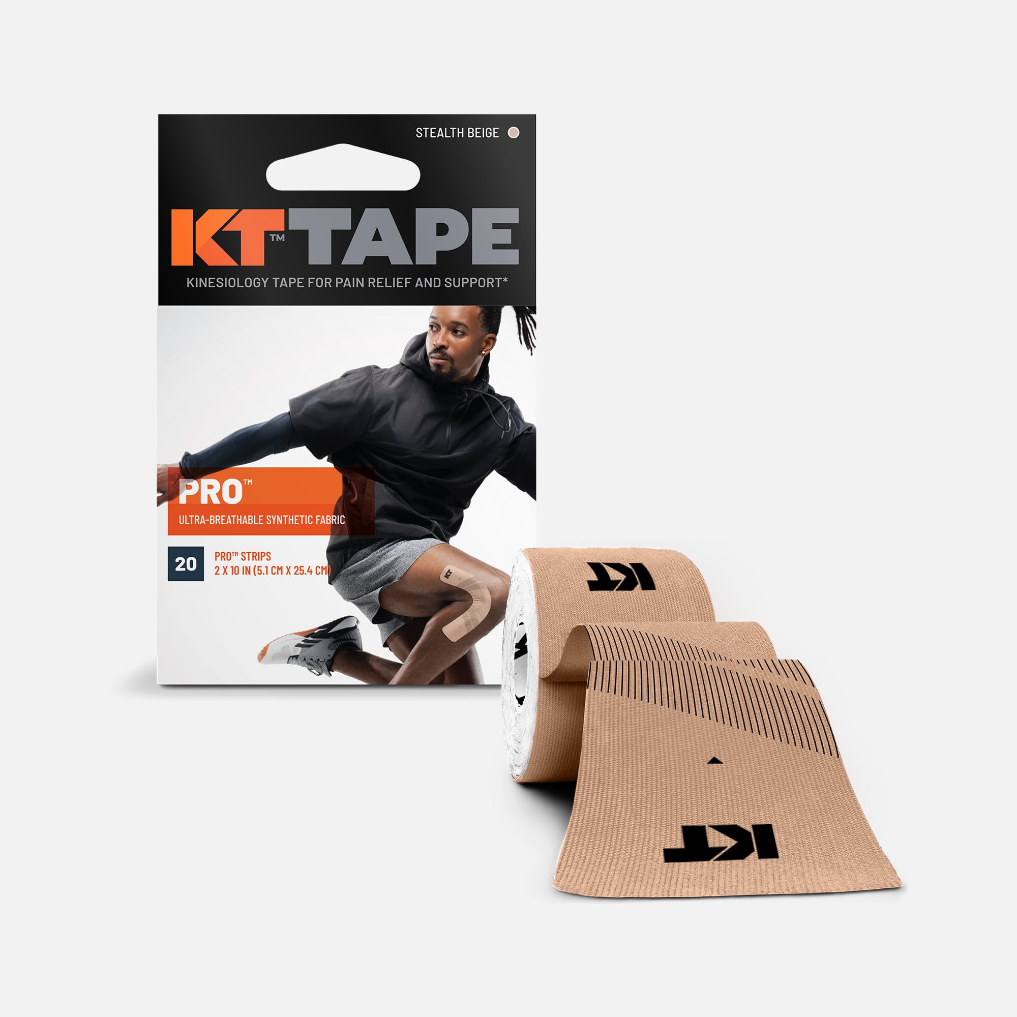 KT TAPE PRO, Pre-cut, 20 Strip, Synthetic, , large