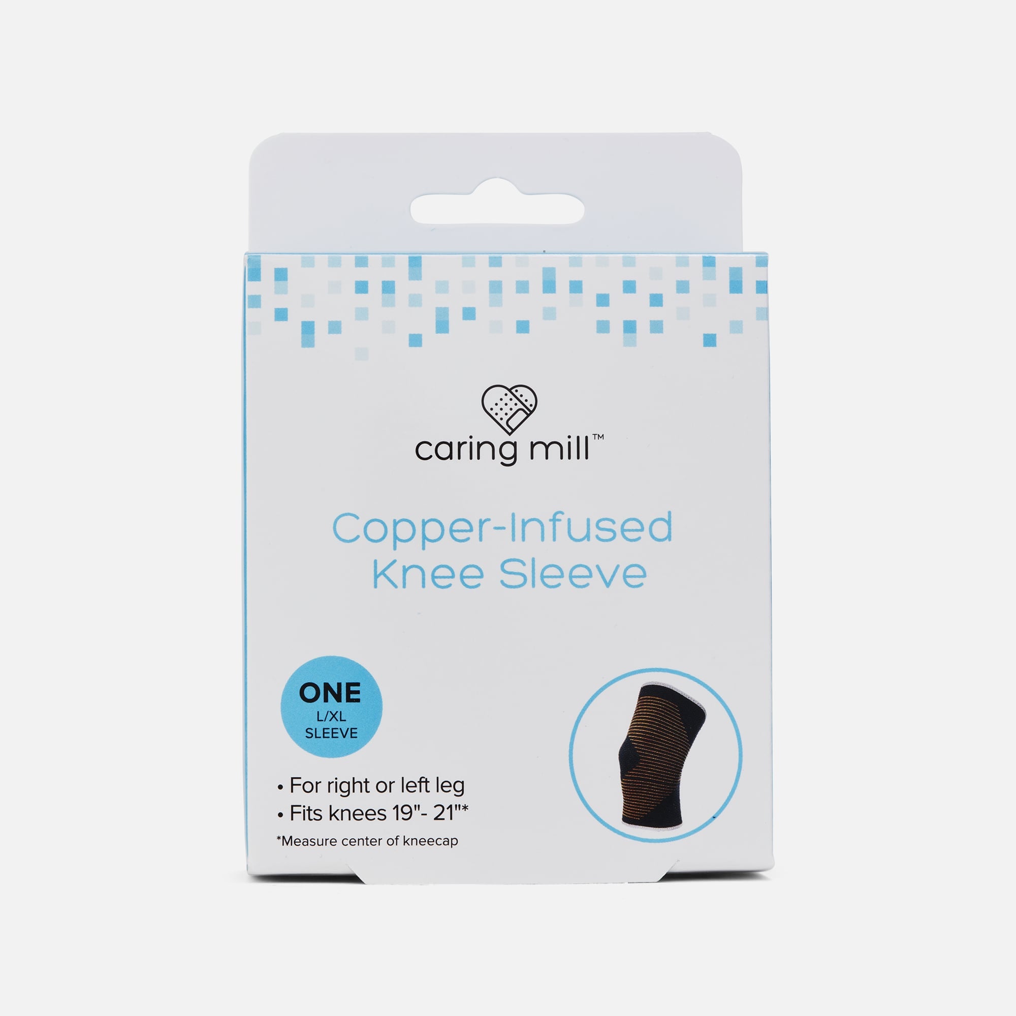 Caring Mill™ Copper-Infused Knee Compression Sleeve