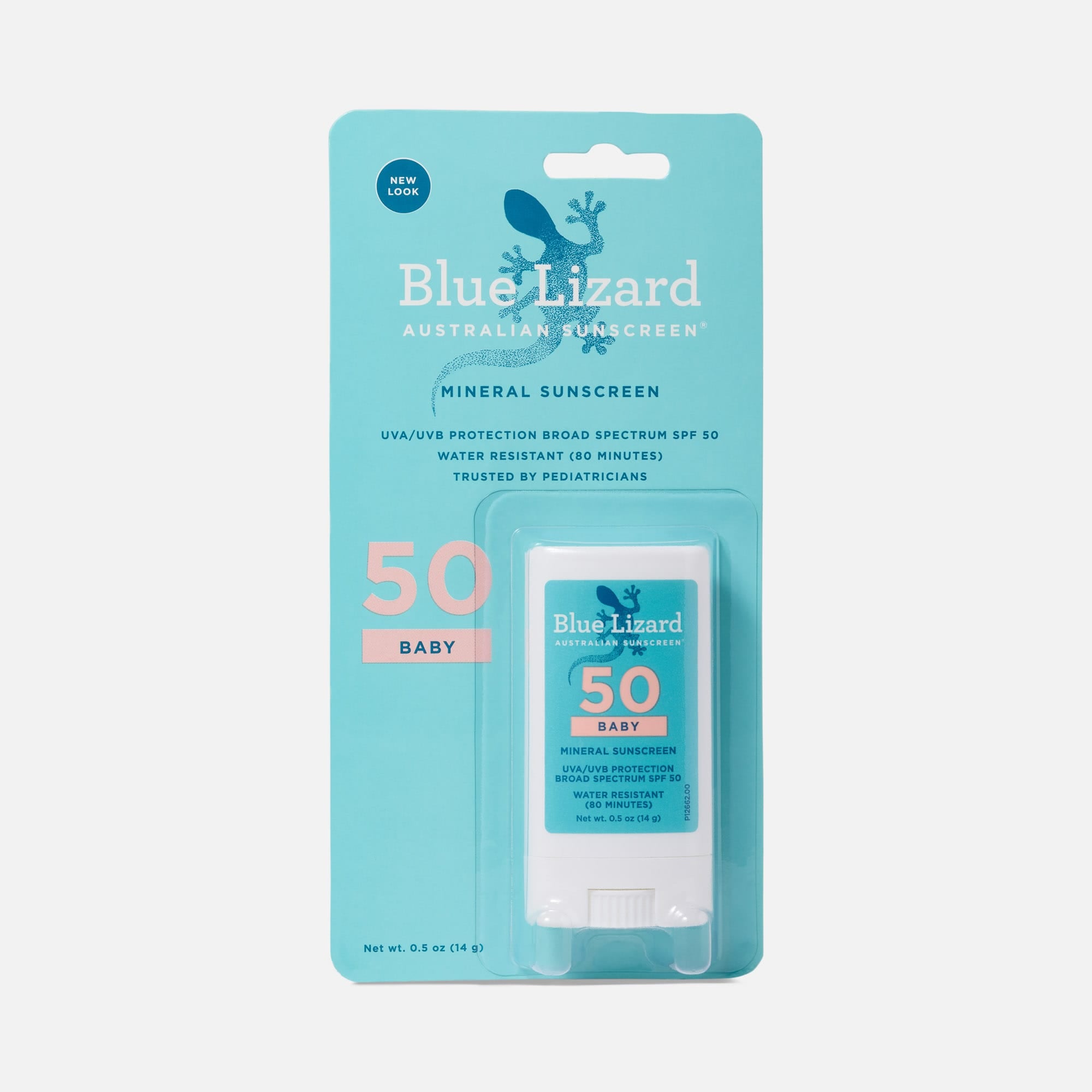 Blue Lizard Baby Mineral Sunscreen Stick, SPF 50, 0.5 oz.