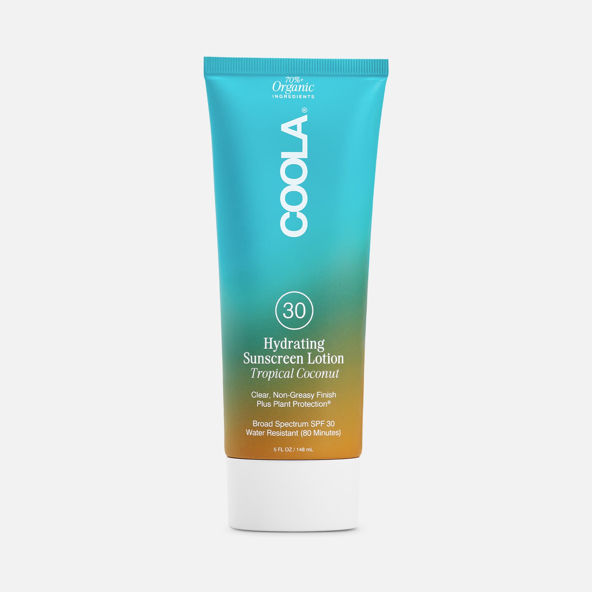 COOLA Classic Body Organic Sunscreen Lotion SPF 30 Tropical Coconut, 5 oz., , large
